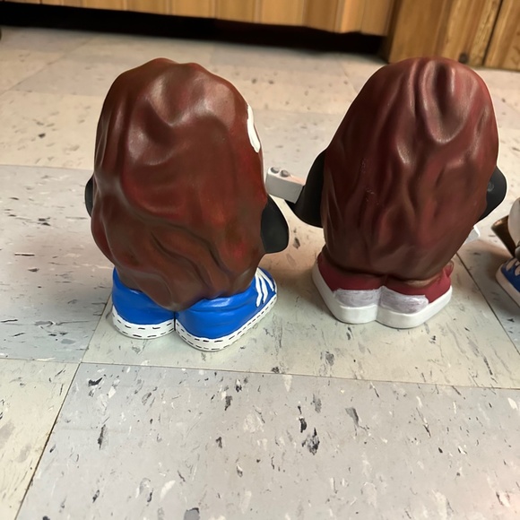 Vintage Ceramic California Raisins Lot Of 4 Large Figures Raisins - Picture 4 of 9